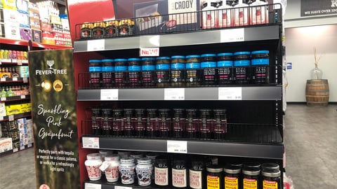 BevMo! Packaged Goods Endcap