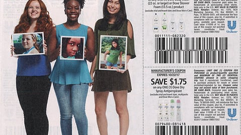 Dove 'Support Girls' Self Esteem' FSI
