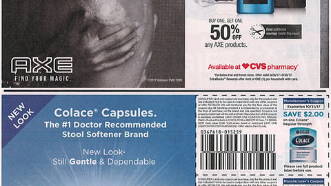 Axe CVS 'Stay Fresh All Day' FSI