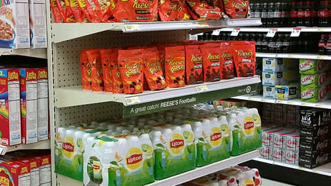 Target Reese's 'Home Party Advantage' Endcap