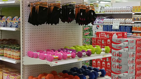 Target 'Well Flexed' Endcap