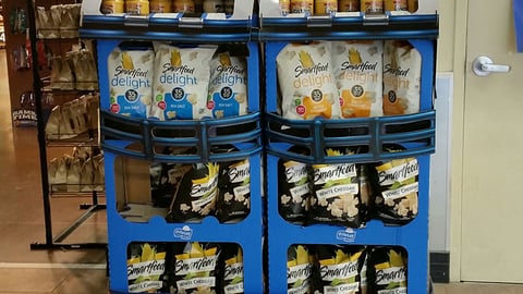 Superfood Walmart Football Floorstands