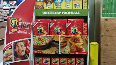 Nabisco Coca-Cola 'United by Football' Floorstand