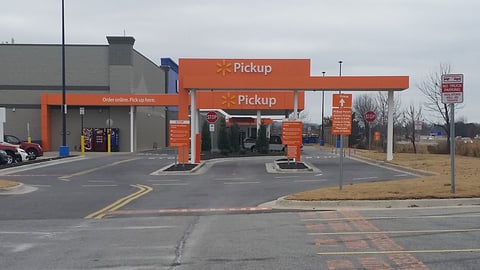 Walmart Pickup Station