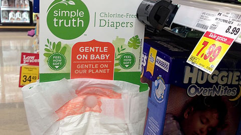 Simple Truth 'Gentle on Baby' Shelf Talker