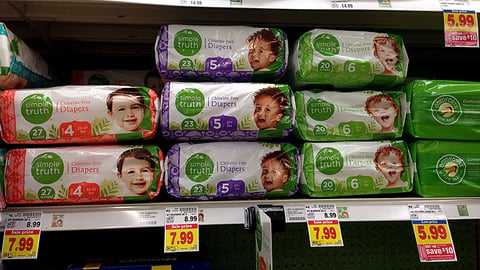 Simple Truth Diapers Packaging