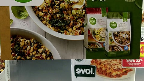 Simple Truth 'Meals in Minutes' Cooler Cling