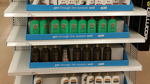 Meijer Gold Bond 'Get Through the Season Well' Shelf Trays