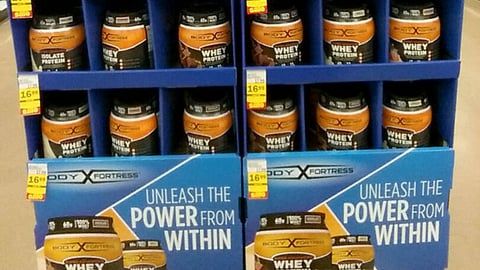 Body Fortress 'Unleash the Power from Within' Pallet Display