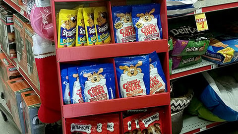 Big Heart Pet Brands Family Dollar 'Love Us, Too' Floorstand