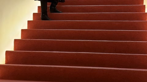 Glossier Stairway