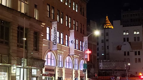 Glossier Exterior