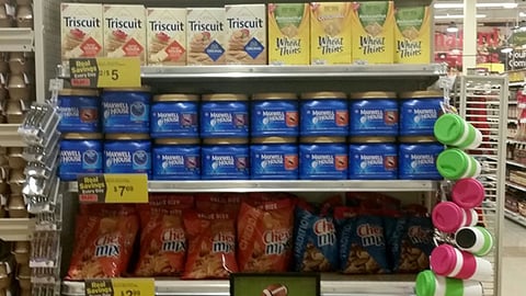 Hannaford 'Game On' Endcap