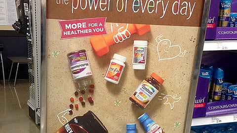 Meijer 'Power of Every Day' Stanchion Sign