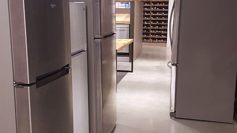 Lowe's Refrigerator Aisle