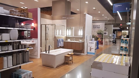 Lowe's Bathroom Vignette