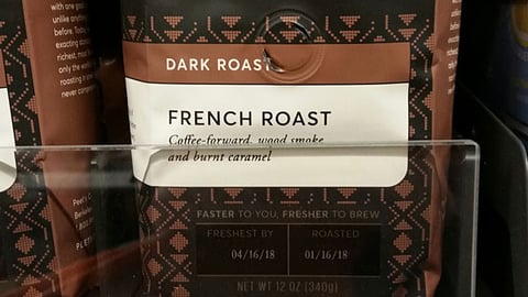 Amazon Go Peet's Coffee Merchandising