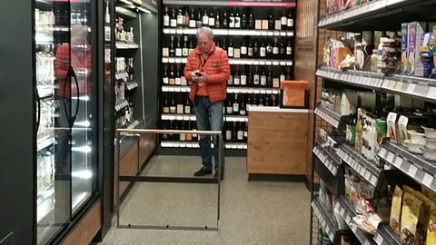 Amazon Go Alcohol Department