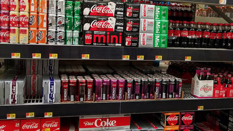 Walmart Coca-Cola In-Line Merchandising