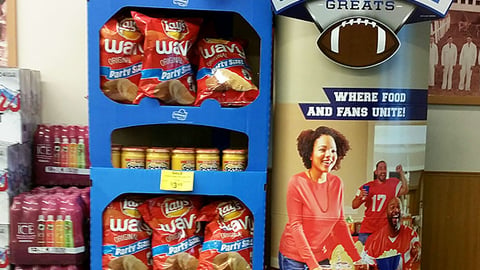 Fred Meyer 'Game Day Greats' Display