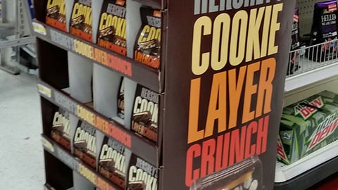 Hershey's Cookie Layer Crunch Floorstand