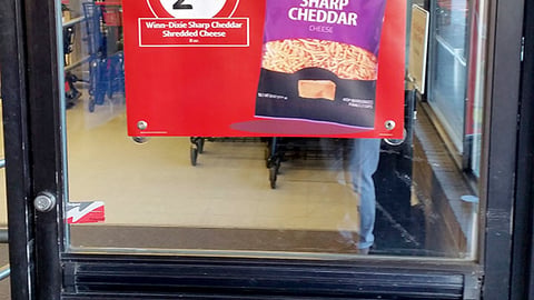 Winn-Dixie 'Prices Down and Staying Down' Door Poster