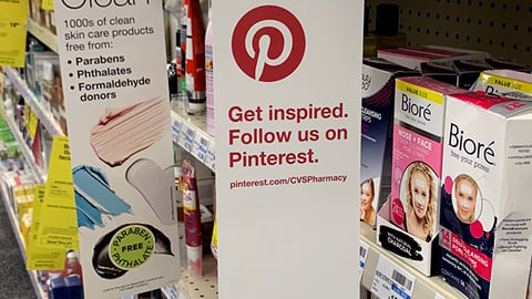 CVS 'Follow Us on Pinterest' Violator