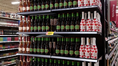 H-E-B 'Lifetime of Groceries' Endcap Topper