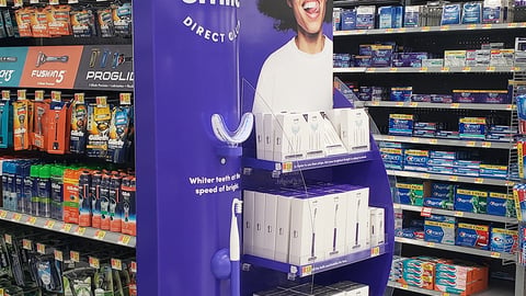 Walmart SmileDirectClub Endcap Display