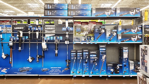 Walmart Hart In-Line Displays