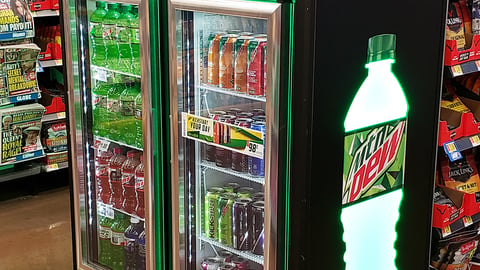 Mtn Dew Illuminated Cooler