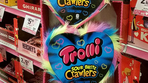 Trolli Sour Brite Crawlers Floorstand