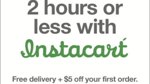 Target Instacart Mobile Ad