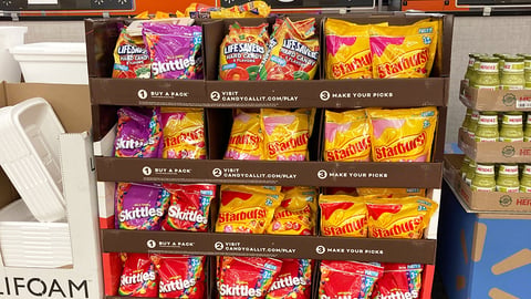 Mars Walmart 'Candy Call It' Half-Pallet Display