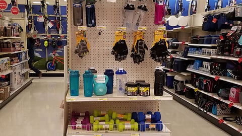 Target 'Raise the Bar' Endcap