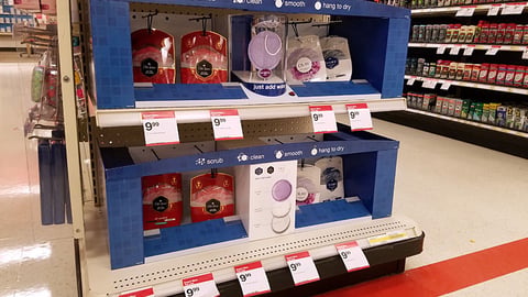 P&G Duo Target Shelf Trays