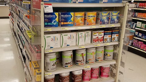 Target Nicorette 'Quit Smoking Starter Kit' Merchandising