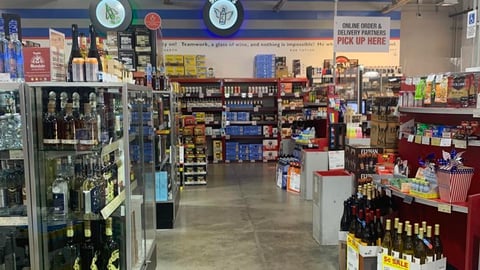 BevMo! Checkout Area
