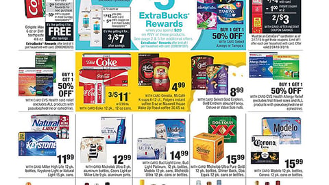 CVS P&G ‘ExtraBucks Rewards’ Features