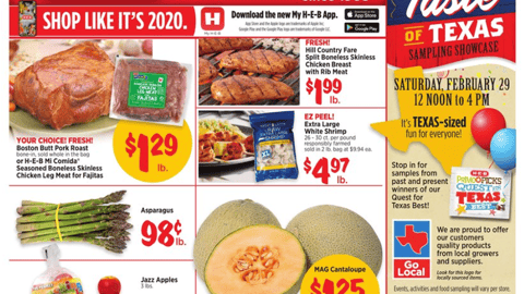 H-E-B 'Taste of Texas' TexFest Features