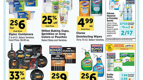 Albertsons Cos. P&G Features