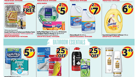 SE Grocers P&G ‘Savings in Every Room’ Feature