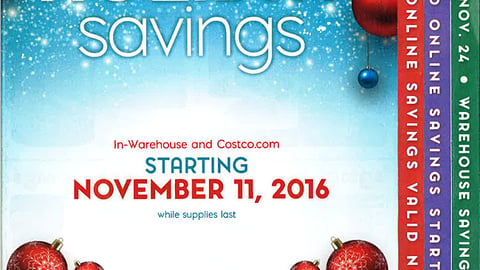 Costco ‘Holiday Savings’ Booklet
