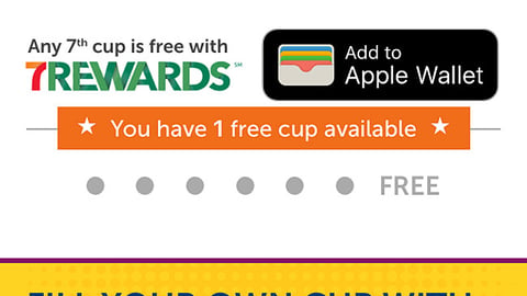 7-Eleven 'Bring Your Own Cup Day' Mobile App Ad