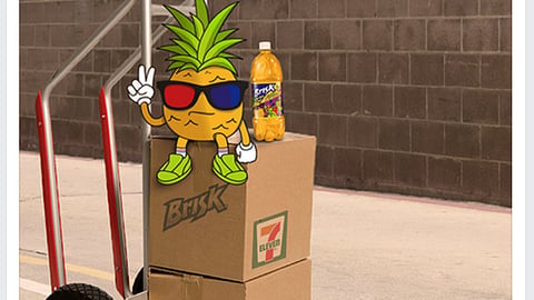 Brisk 7-Eleven Facebook Update