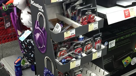 Master Lock Staples 'Speed Dial' Floorstand