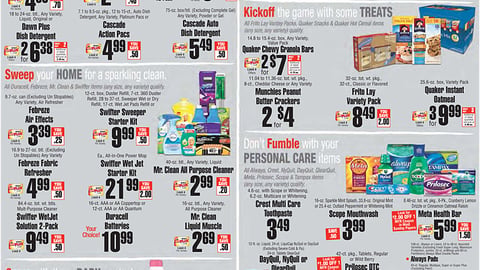 ShopRite P&G 'Super Bowl 50' Feature