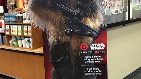 Target Star Wars 'Take A Selfie' Standee