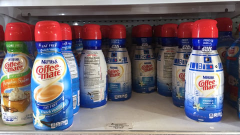 Coffee-Mate Star Wars Packaging