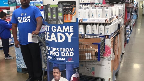 Dove Sam's Club All Pro Dad Standee